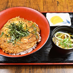 玉子丼セット(かけうどん/ざるうどん)