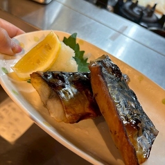 鯖の塩焼き
