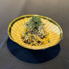 しらすの薬味まみれと柚子