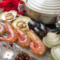 海老3種類食べ比べ★おひとり様1127円(税込)