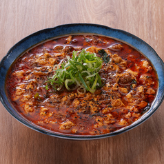 ニラたっぷり崩し麻婆豆腐
