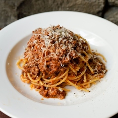 "Bolognese" Spaghetti with Meat Sauce【たっぷりお肉のボロネーゼスパゲッティ】