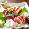 料理メニュー写真&nbsp;旬のお刺身五点盛り合わせ