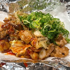 ちんちくりんMIXホルモンのタレ焼き