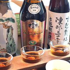 紹興酒やワイン、ビールなど中華料理と相性の良いお酒を各種ご用意しております。