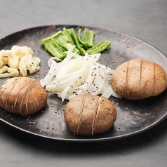 鉄板の椎茸焼き〈おすすめ〉