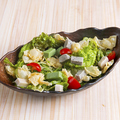 料理メニュー写真 京水菜と湯葉の生麩サラダ