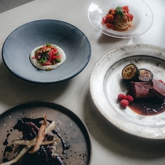 今月のコース料理