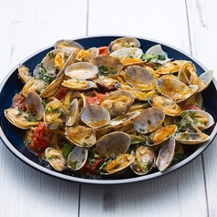 アサリたっぷりのボンゴレ・ビアンコ カラスミバター風味