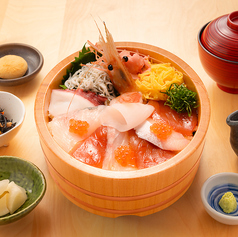 特製地魚のてこねずし定食