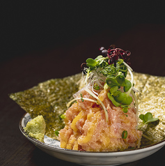 ねぎとろなめろう 味噌