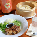 料理メニュー写真&nbsp;★ねぎ豚の炙り　北京ダック風