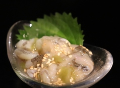 イカの塩辛 胡麻油和え