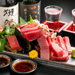 全国から新鮮な旬魚をお取り寄せ！相性抜群な銘酒の数々とご一緒にいかがでしょうか？