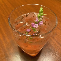 日本酒梅トニック