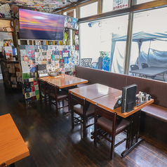 広々人気のソファー席♪パーテーションをはずして最大8名様までご利用可能です♪