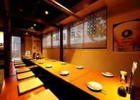 最大４０名までご案内可能な宴会場あり！