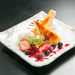 食後のデザートは『自家製カタラーナ』がおススメ♪