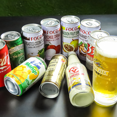 単品の飲み放題メニューで、ベトナムのお酒も楽しめる。