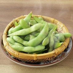あつあつ枝豆