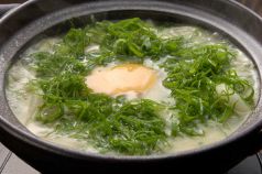 名物　鶏煮込みねぎうどん　ネギ入り