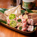料理メニュー写真&nbsp;野菜巻き盛り合わせ