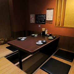 お席を繋げる事もできる為団体利用も可能です