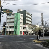 元住吉駅の「東口」から出て、右方向へ進みます。飲食店が並ぶ「オズ通り」をまっすぐに進みます。