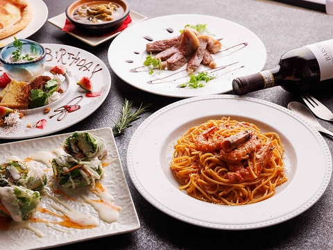 イタリア料理とアジア料理を一皿に。人と人を結ぶ『オリエントイタリアン』