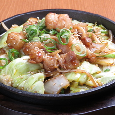 牛ホルモン焼き