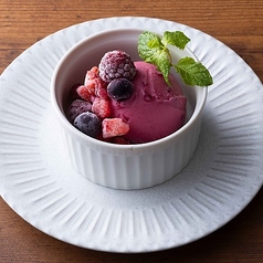 4種ベリーのソルベ