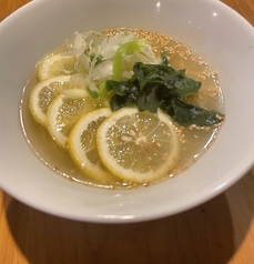 あっさり塩レモンラーメン