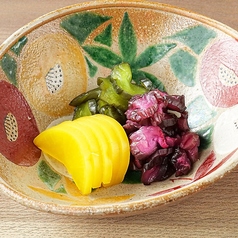 漬物盛り合わせ