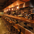 カウンターは12席ご用意♪カウンターの目の前でお作りする料理は臨場感◎※席数を減らして営業をしておりますので、若干の変動がある場合がございます。