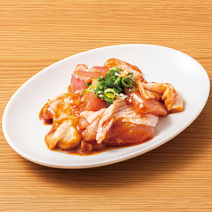 鶏もも肉焼き/鶏せせり肉焼き/鶏ヤゲン軟骨/名古屋コーチン入りつくね　各