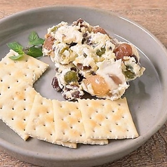 甘納豆のマスカルポーネ和え