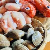 新鮮な魚介がもたらす極上の味をご堪能ください