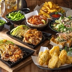 お料理とライト飲み放題付で3000円(税込)！2時間飲み放題付のお得なコースは気軽な宴会にオススメ◎