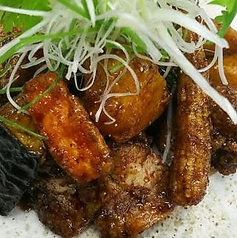 チキンフリット 黒酢ソース
