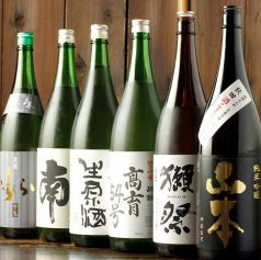 日本酒・ワイン・焼酎…種類豊富に！