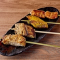料理メニュー写真&nbsp;炉端串盛り合わせ