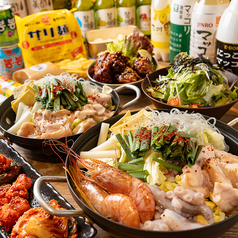 韓国鉄板食堂チャンドイのコース写真