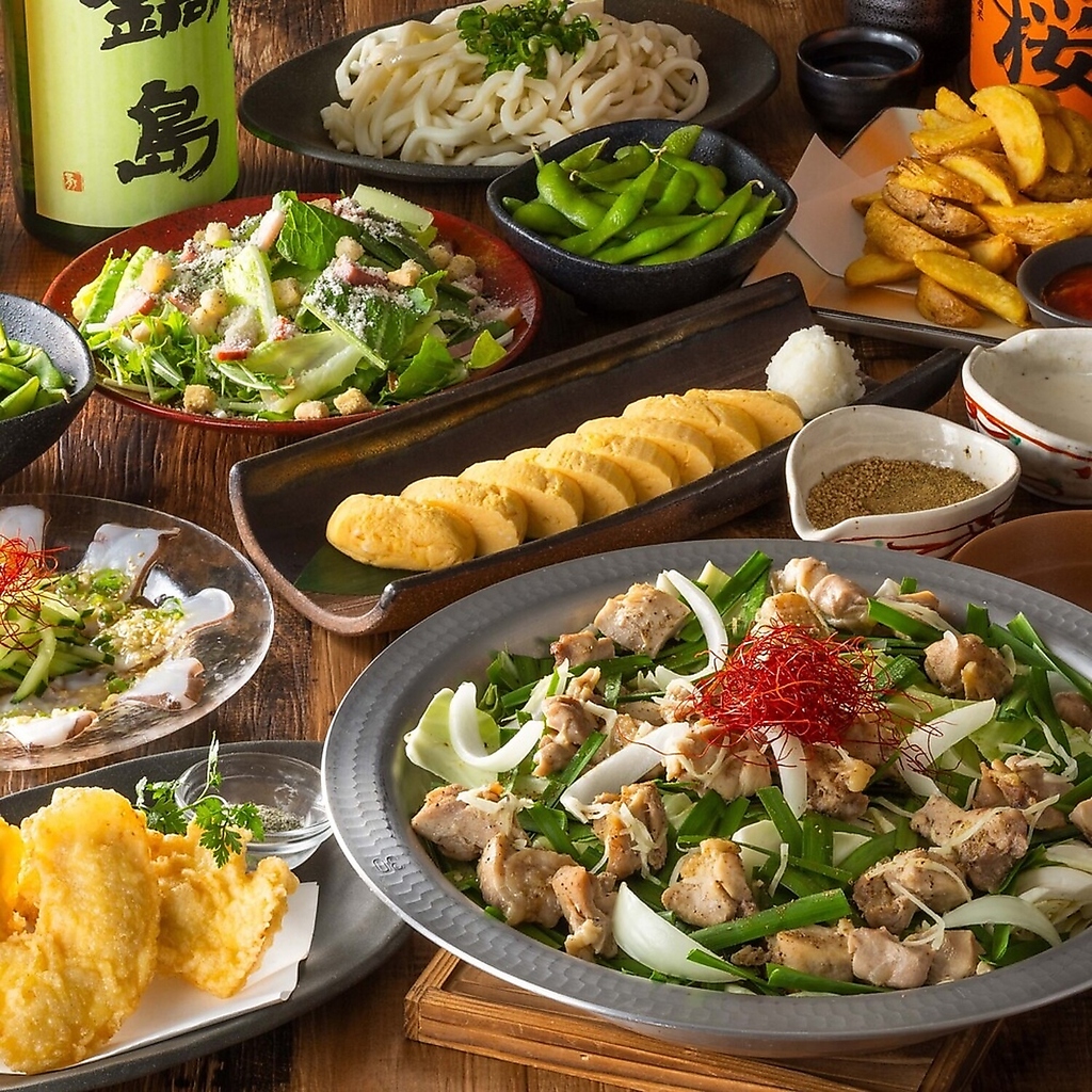 お料理と飲み放題付で3500円(税込)！ビールも2時間飲み放題が嬉しい♪各種宴会にご利用ください◎