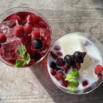 見た目も華やかな自家製ドリンクも！