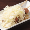 料理メニュー写真&nbsp;塩ネギレバー串