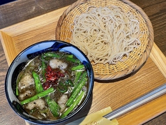 定番のつけ蕎麦に加え季節限定の蕎麦をご用意