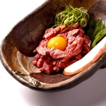 独自の製法で仕上げる「低温調理ユッケ」のご用意もございます！