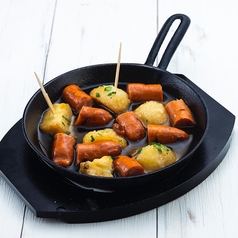 チョリソー&ポテトアヒージョ