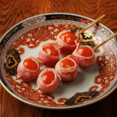 【巻き物】　トマトベーコン巻