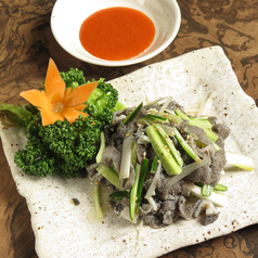 センマイ刺し(韓国風)